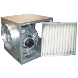 caisson d'insufflation d'air avec filtration G4 graisse et particules