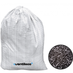 sac de 25kg de charbon actif en granulés pour la restauration