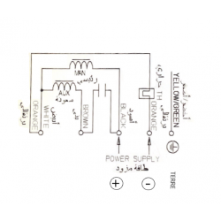 branchement moteur DDM 99 6P