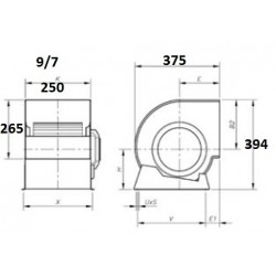 schéma moteur de hotte 9/7