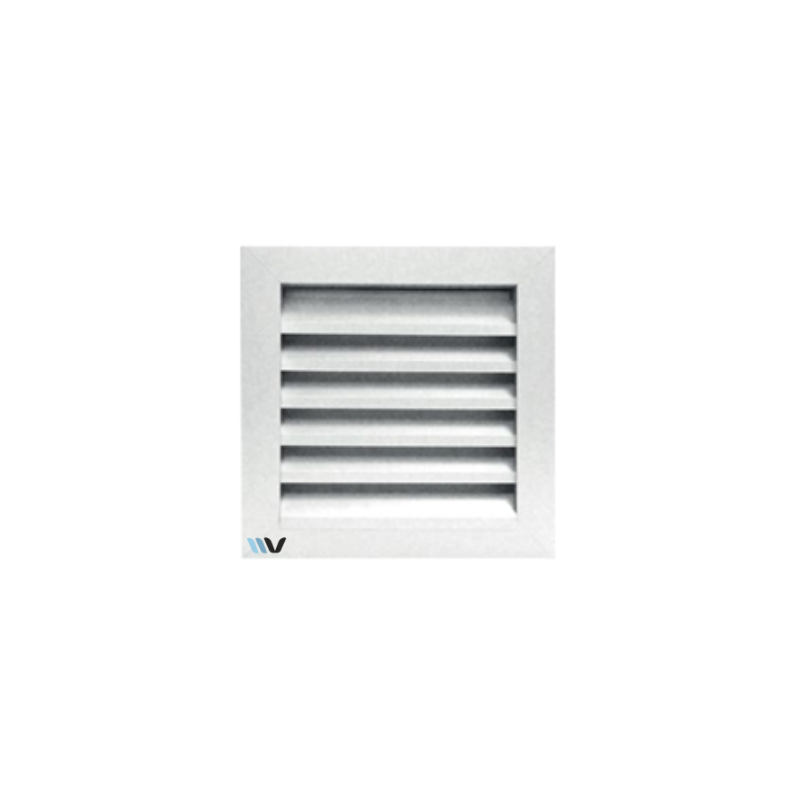 grille extérieur aluminium carré