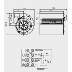 schema branchement moteur DD133/190