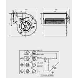 dimension moteur DD146/180